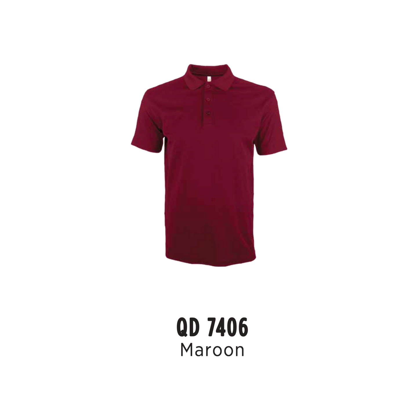 qd7406-custom-polo-unisex-cvc-plain-maroon