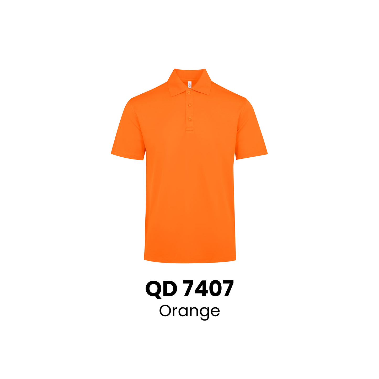 Polo Cool Fit Microfibre Unisex 200gsm | ARTIZTEE | QD 7407 Orange