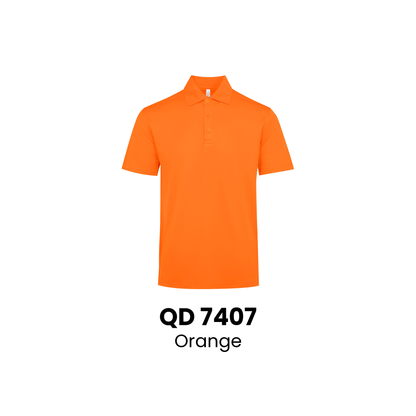 Polo Cool Fit Microfibre Unisex 200gsm | ARTIZTEE | QD 7407 Orange