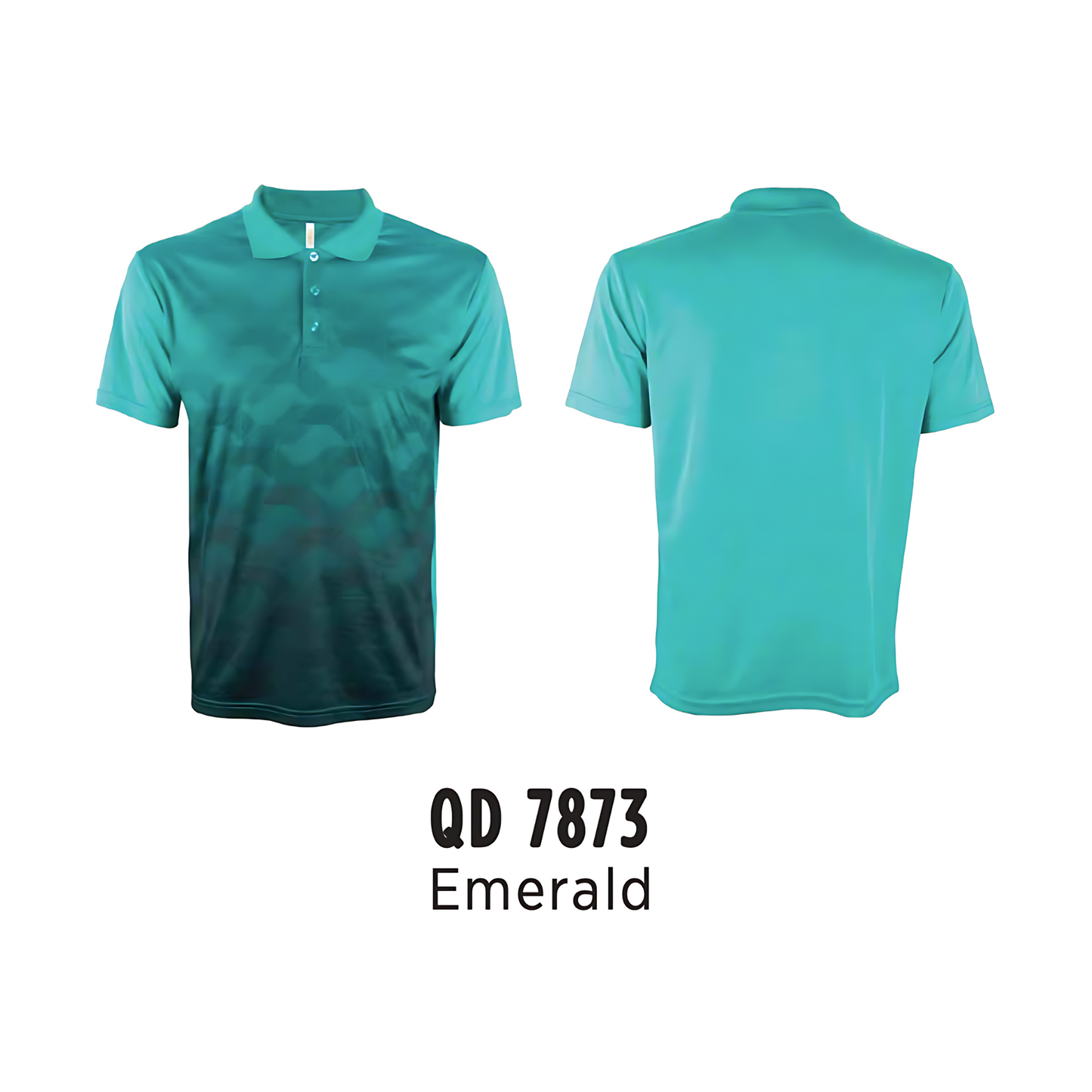 qd7873-custom-polo-unisex-sublimation-mini-eyelet-plain-emerald