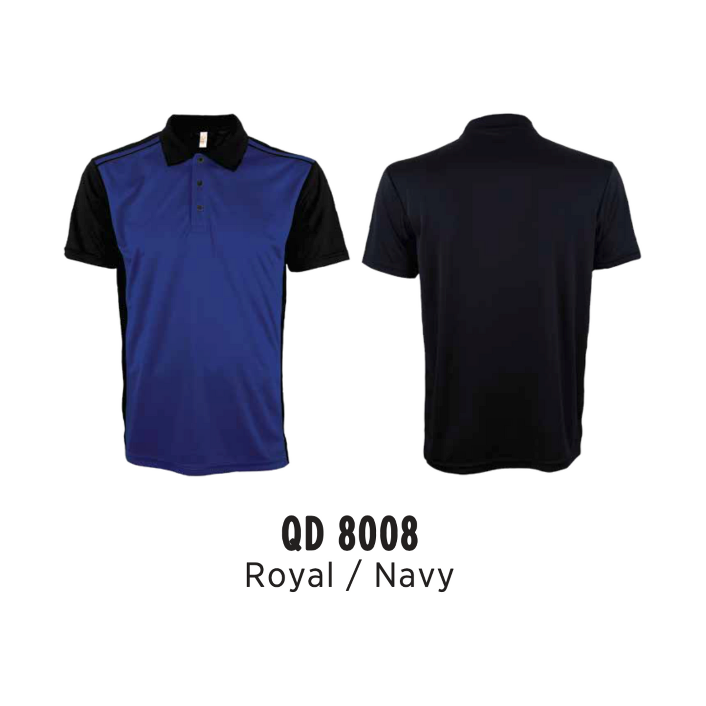 qd8008-custom-polo-unisex-microfibre-mini-eyelet-plain-royal-navy