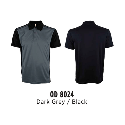 qd8024-custom-polo-unisex-microfibre-mini-eyelet-plain-dark-grey-black