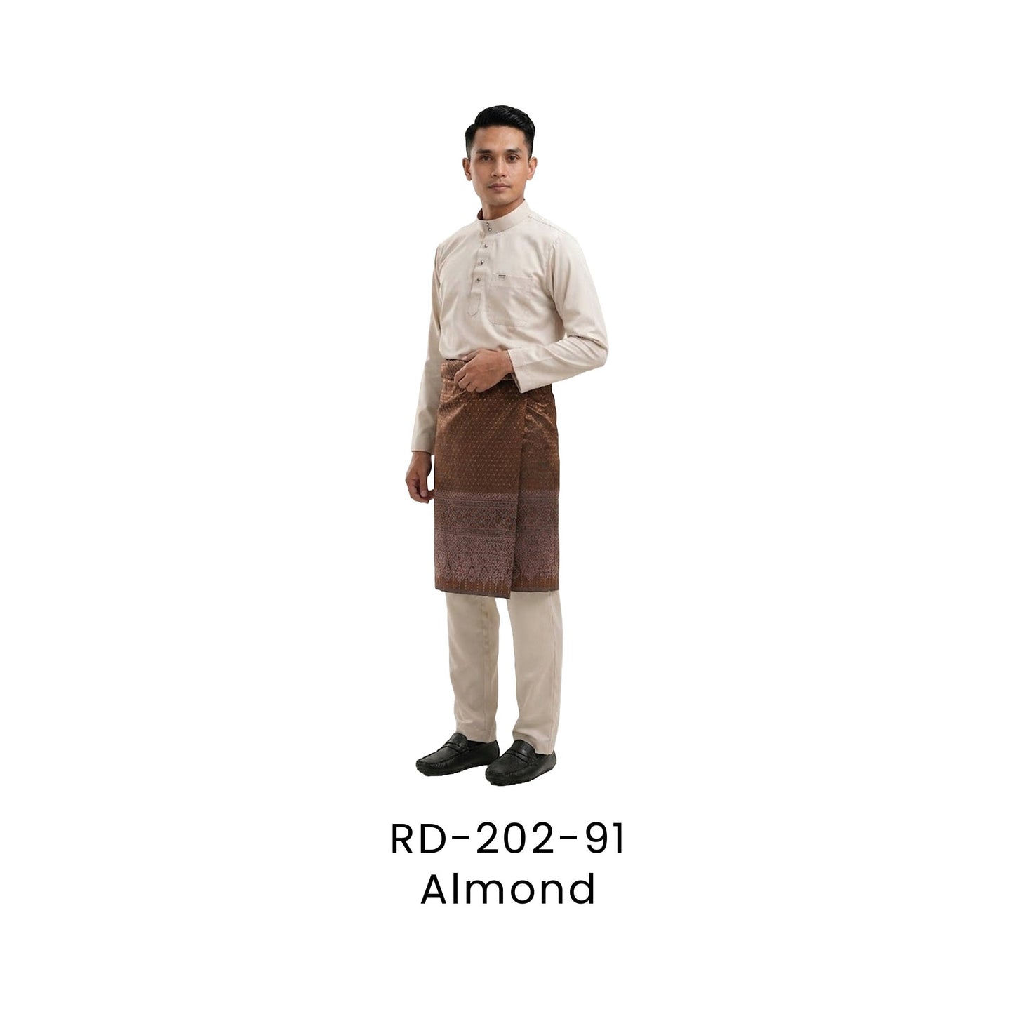Baju Melayu - DanFine | 155gsm | RD-202 Regular Fit | Almond | RD-202-91 | Artiztee