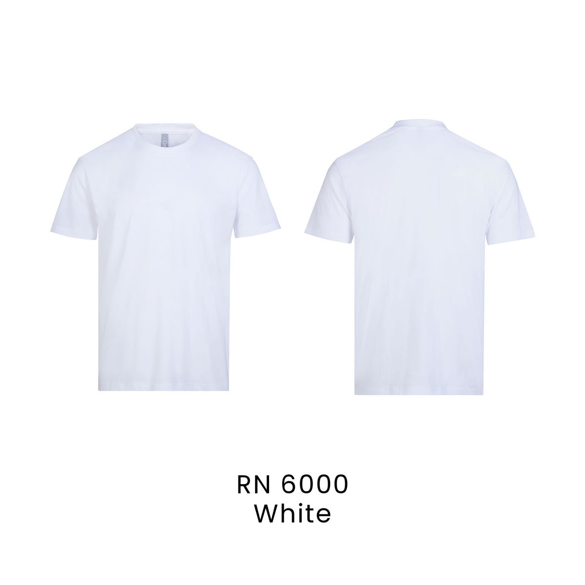 RN 6000 White - RN60 cotton t-shirt