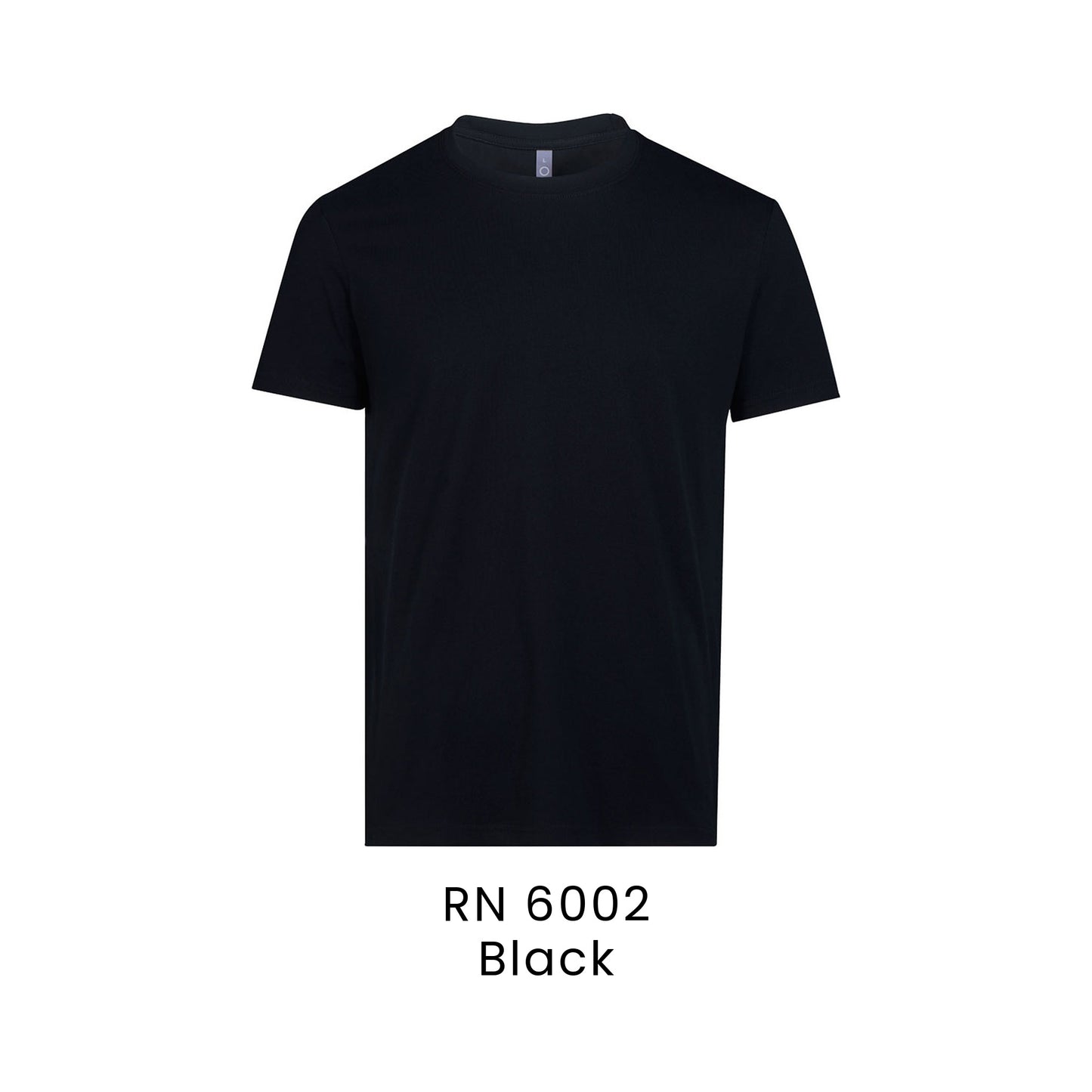 RN 6002 Black - RN60 cotton t-shirt