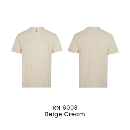 RN 6003 Beige Cream - RN60 cotton t-shirt