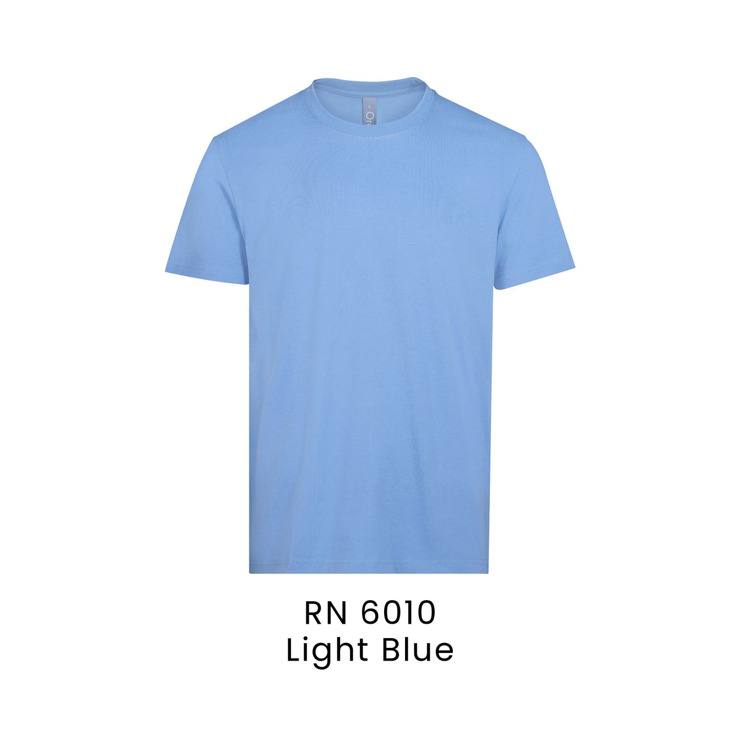 RN 6010 Light Blue - RN60 cotton t-shirt