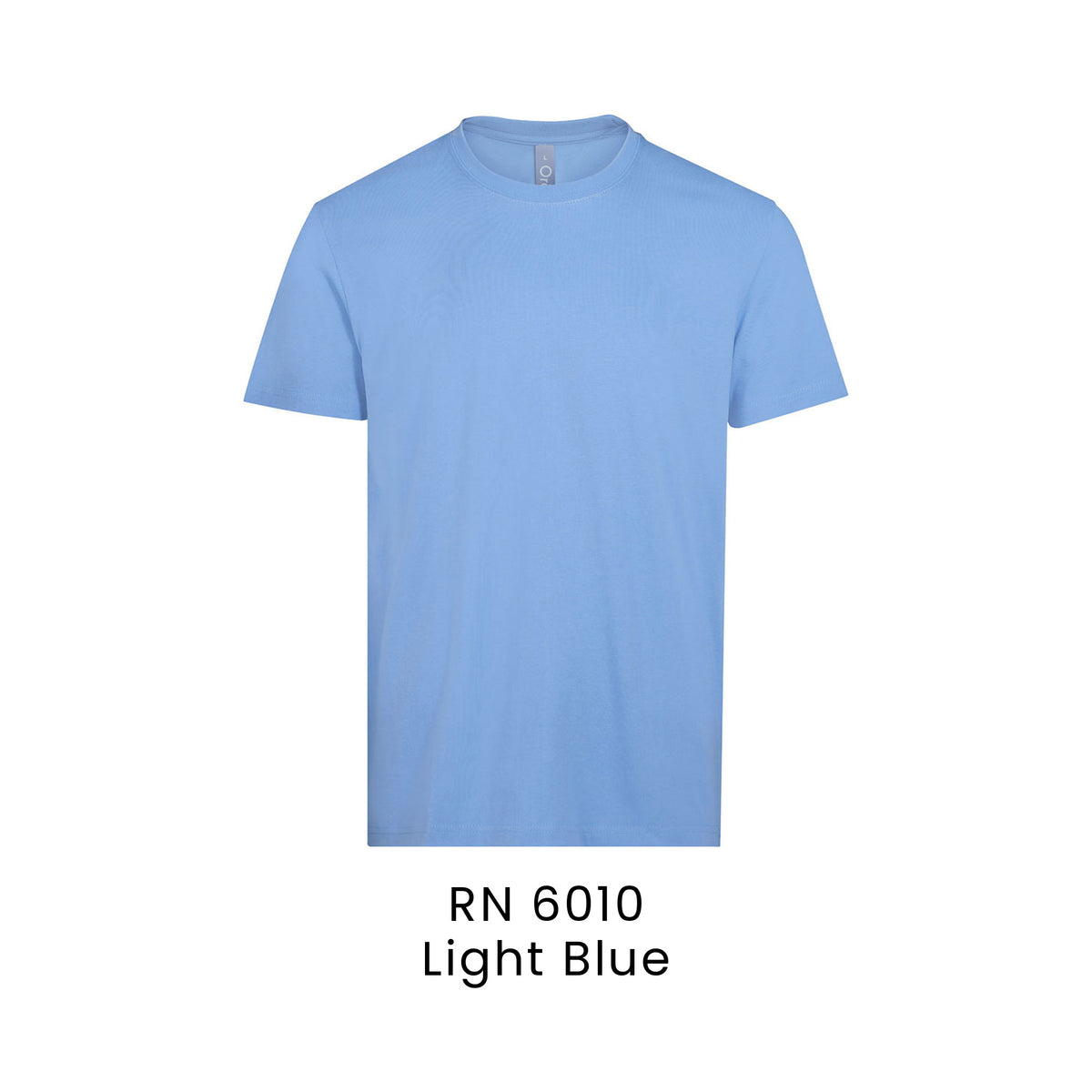 RN 6010 Light Blue - RN60 cotton t-shirt