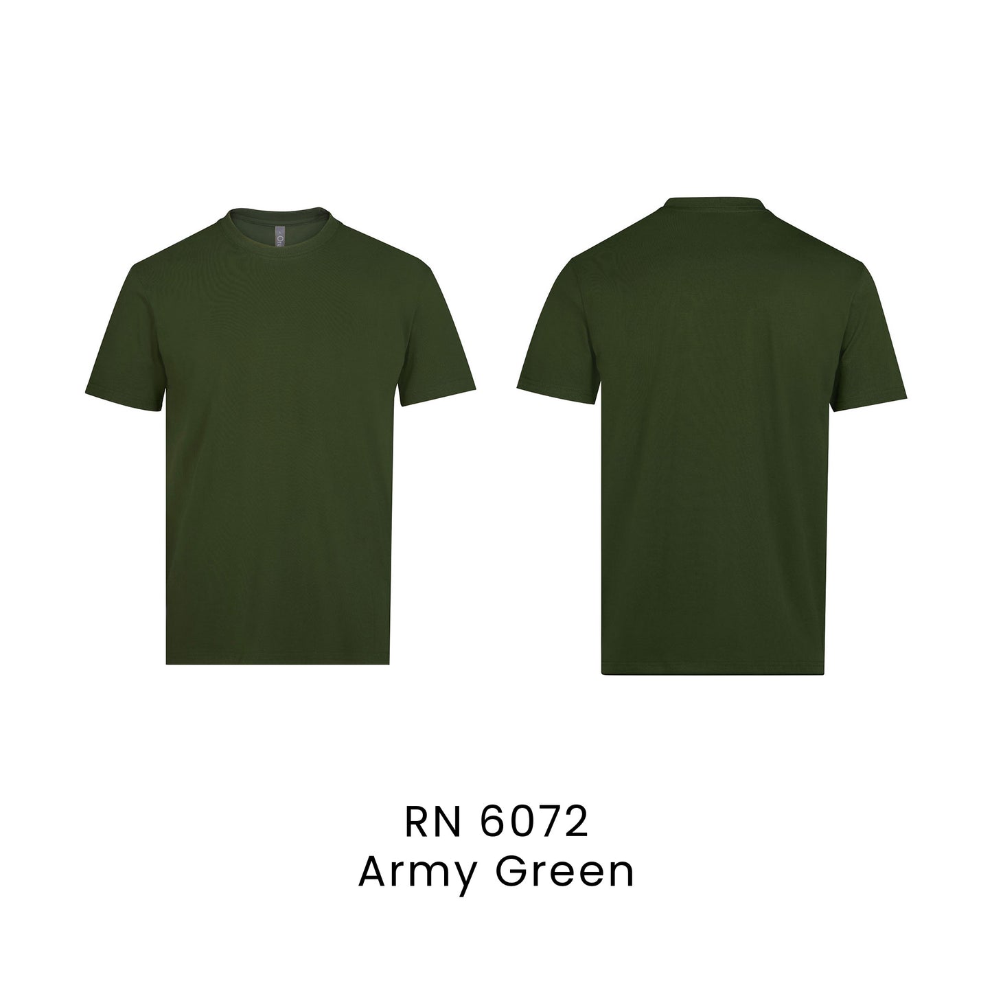 RN 6072 Army Green - RN60 cotton t-shirt