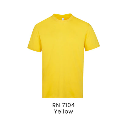 RN 7104 Yellow - RN71 cotton t-shirt