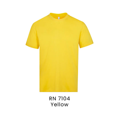 RN 7104 Yellow - RN71 cotton t-shirt