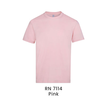 RN 7114 Pink - RN71 cotton t-shirt