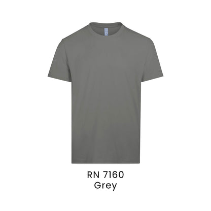 RN 7160 Grey - RN71 cotton t-shirt