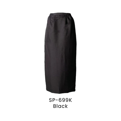 Long Skirt - Polysoft | SP-699K | Black | SP-699K | Artiztee