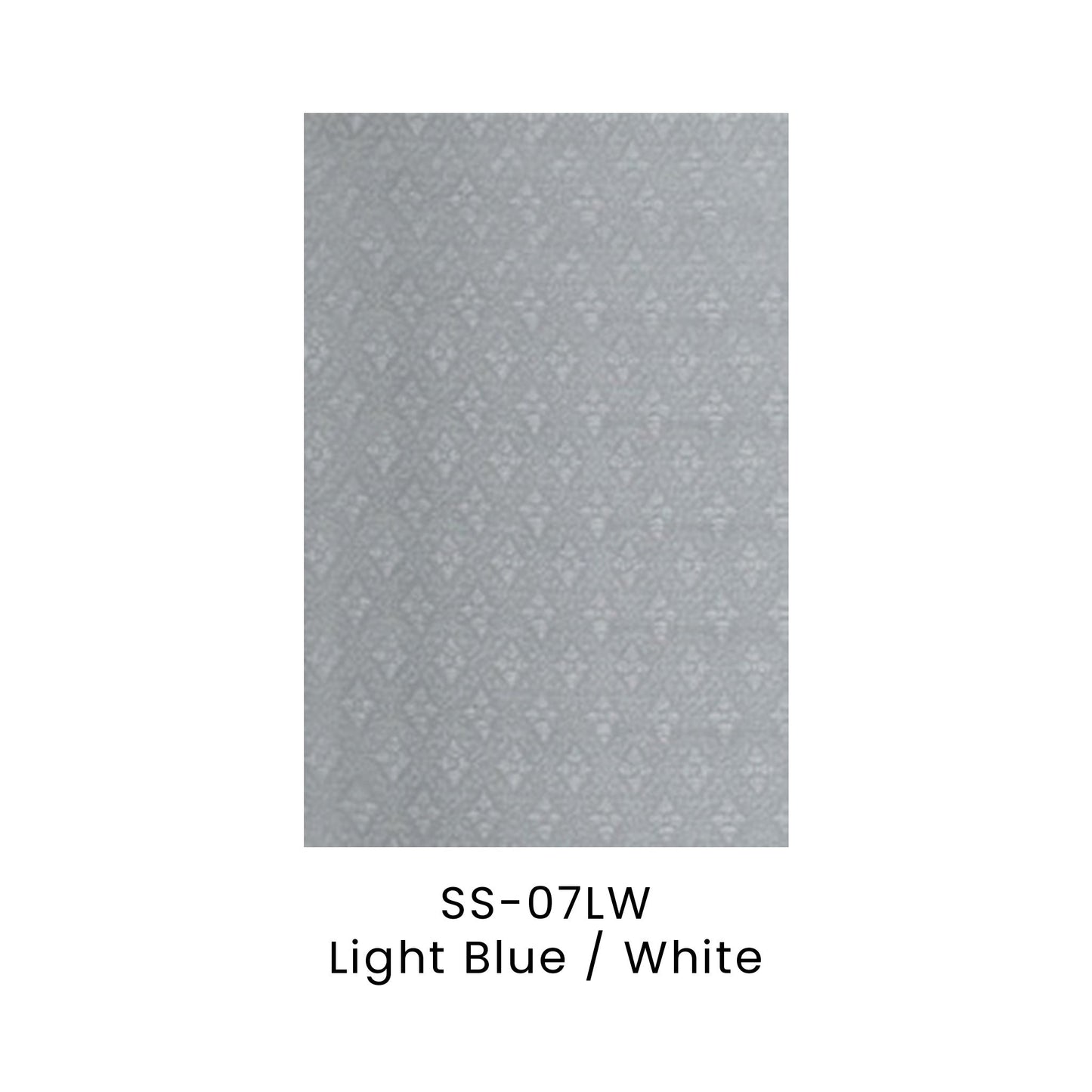 Sampin Baju Melayu - Songket | SS-07 | Light Blue / White | SS-07LW | Artiztee