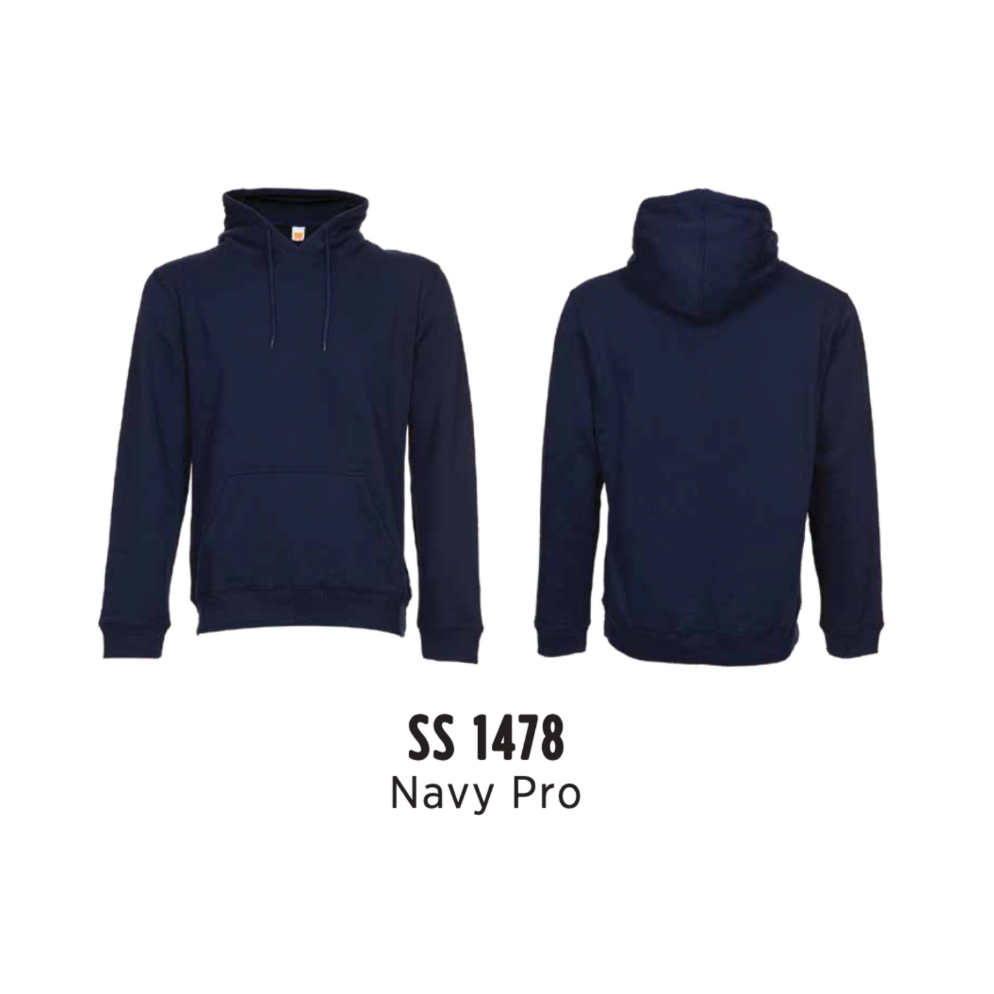 Hoodie - Pullover | Unisex | Navy Pro | SS1478