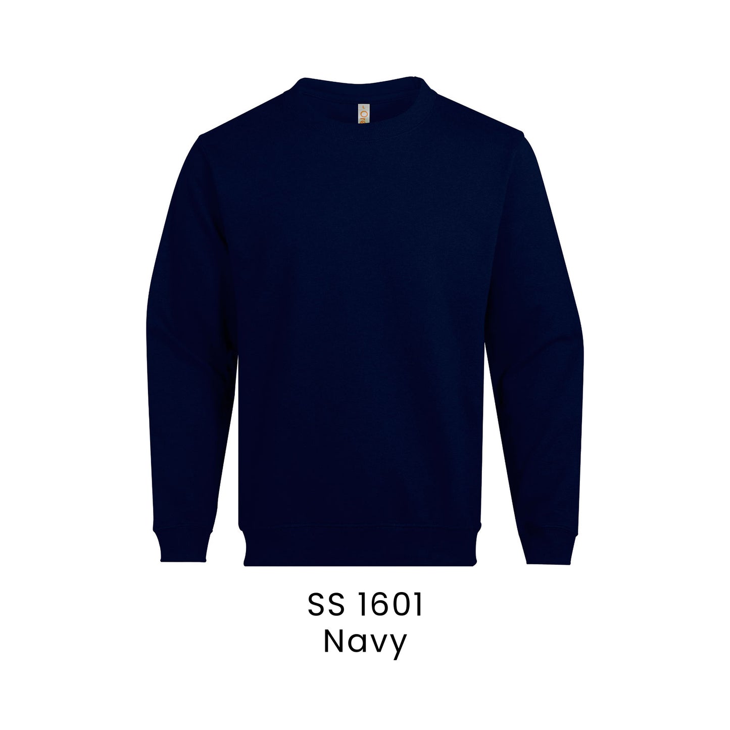 SS 1601 Navy - SS16 crew neck sweatshirt