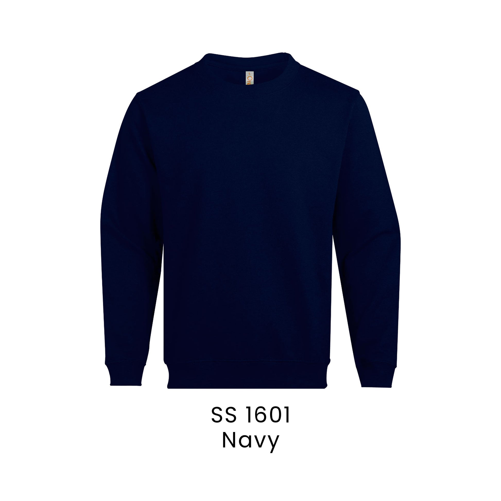 SS 1601 Navy - SS16 crew neck sweatshirt