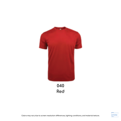 T-Shirt AIRtec Quick Dry Microfiber Mini Mesh Unisex 150gsm P903 040 Red
