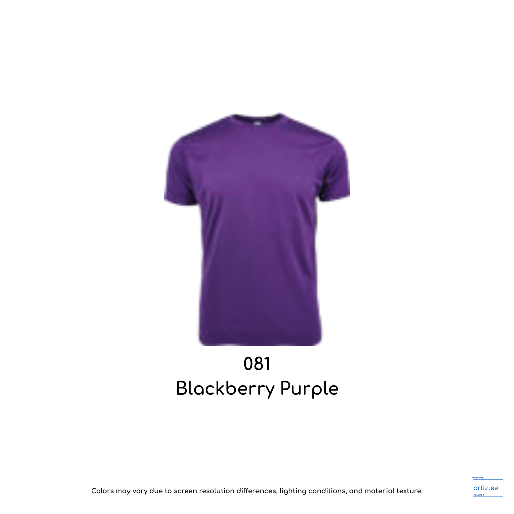 T-Shirt AIRtec Quick Dry Microfiber Mini Mesh Unisex 150gsm P903 081 Blackberry Purple