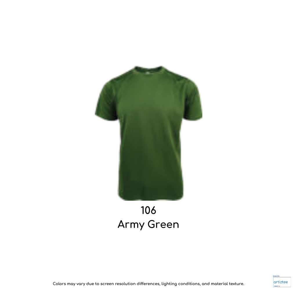 T-Shirt AIRtec Quick Dry Microfiber Mini Mesh Unisex 150gsm P903 106 Army Green