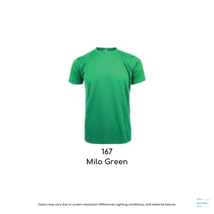 T-Shirt AIRtec Quick Dry Microfiber Mini Mesh Unisex 150gsm P903 167 Milo Green