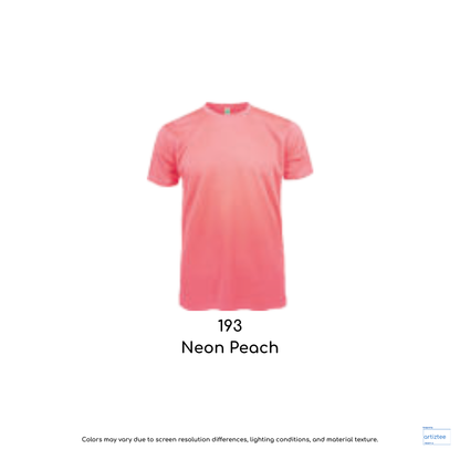T-Shirt AIRtec Quick Dry Microfiber Mini Mesh Unisex 150gsm P903 193 Neon Peach