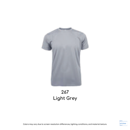 T-Shirt AIRtec Quick Dry Microfiber Mini Mesh Unisex 150gsm P903 267 Light Grey