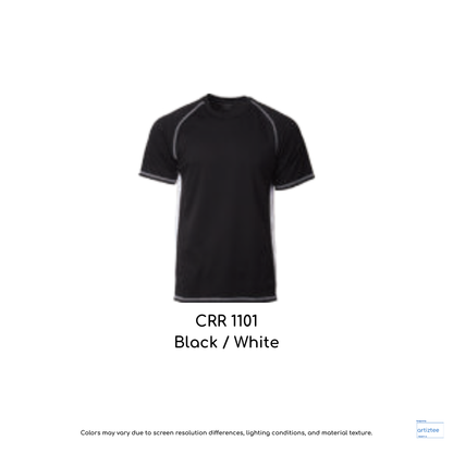 T-Shirt Storm Tee Unisex 160gsm CRR1101 Black White