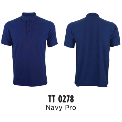 Premium Pique Polo Shirt | Navy Pro | TT0278