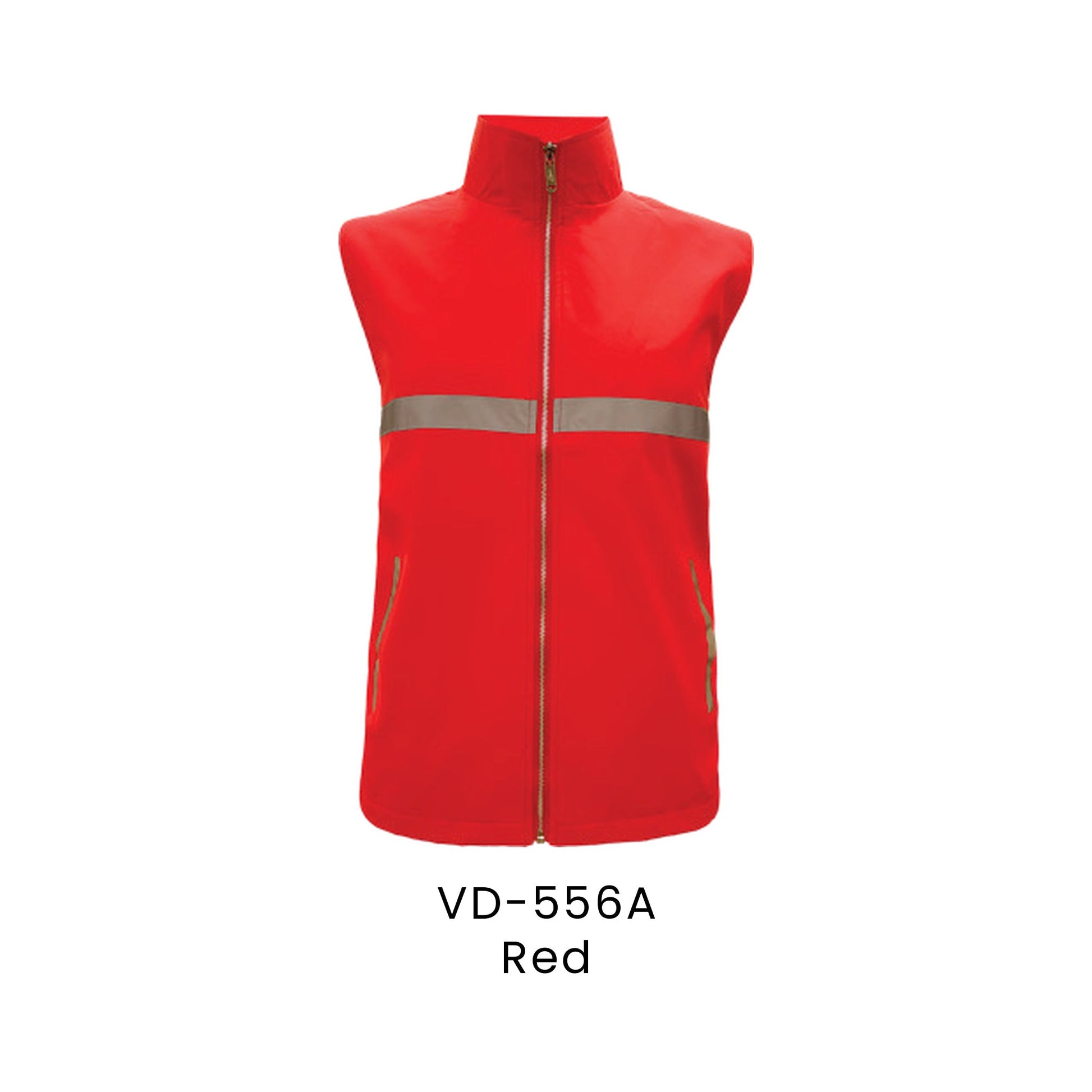 Vest - High Density Tetron | VD-556 | Red | VD-556A | Artiztee