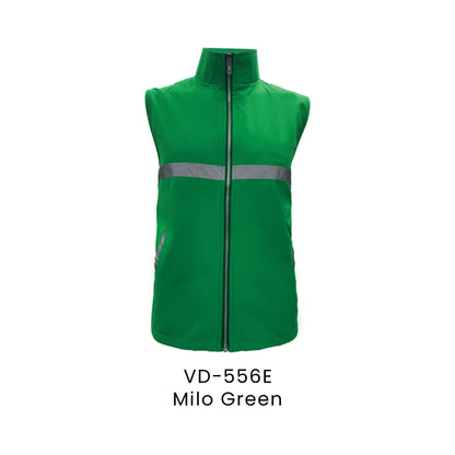 Vest - High Density Tetron | VD-556 | Milo Green | VD-556E | Artiztee