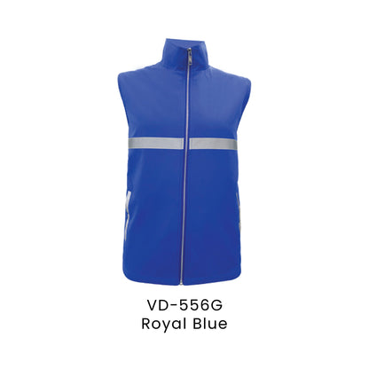 Vest - High Density Tetron | VD-556 | Royal Blue | VD-556G | Artiztee