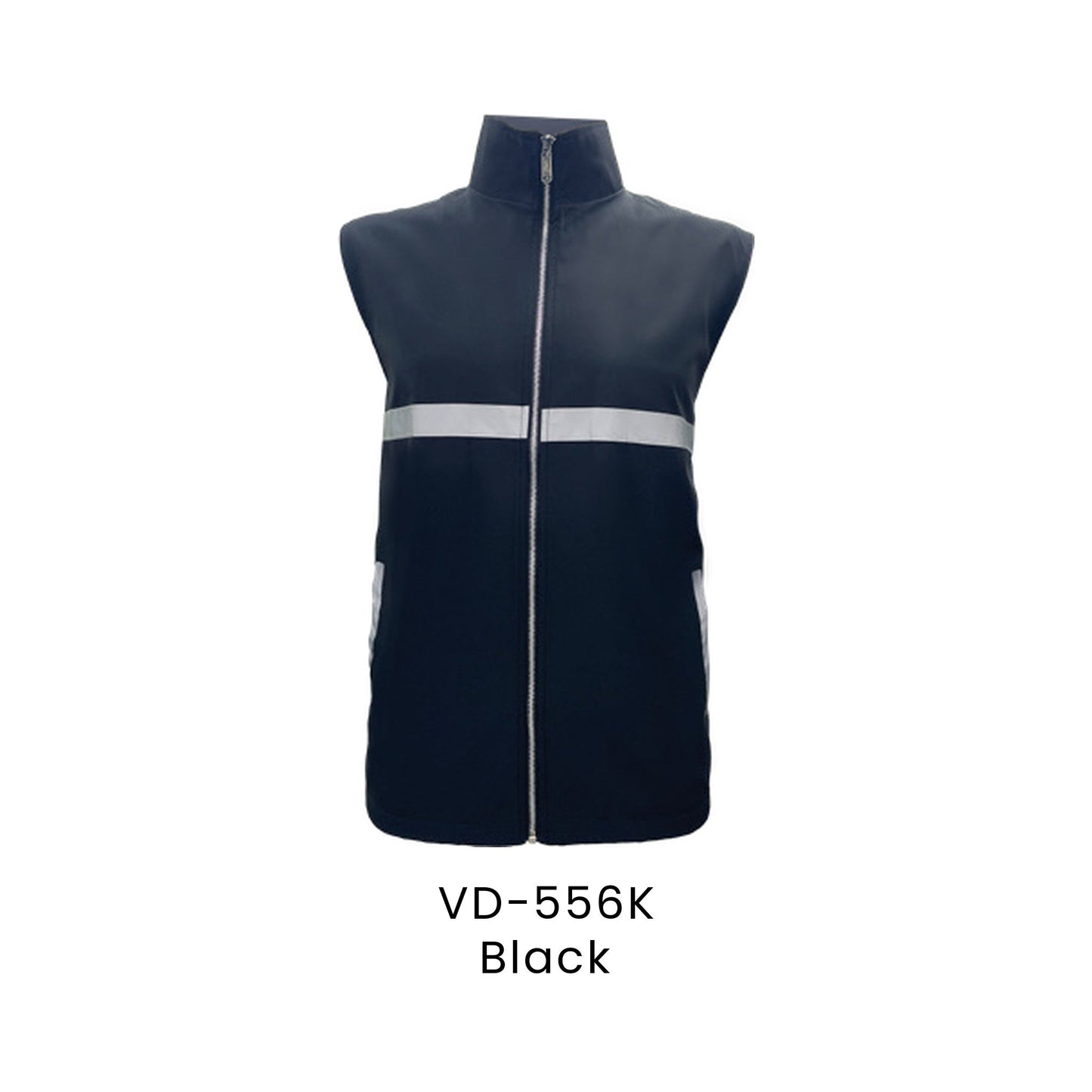 Vest - High Density Tetron | VD-556 | Black | VD-556K | Artiztee