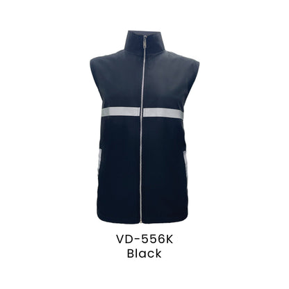 Vest - High Density Tetron | VD-556 | Black | VD-556K | Artiztee