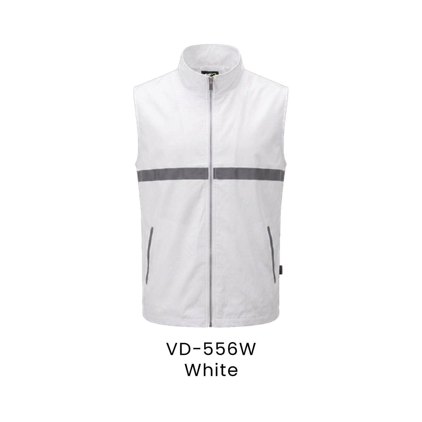 Vest - High Density Tetron | VD-556 | White | VD-556W | Artiztee