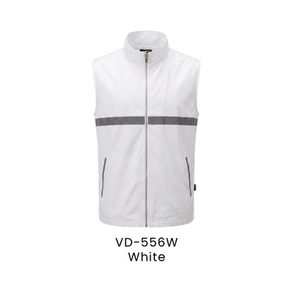 Vest - High Density Tetron | VD-556 | White | VD-556W | Artiztee