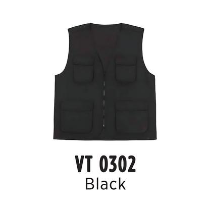 vt0302-utility-jacket-sleeveless-vest-unisex-black