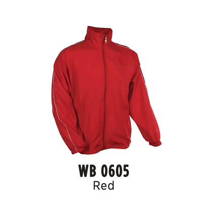 Windbreaker - Full-Zip | Unisex | Red | WB0605