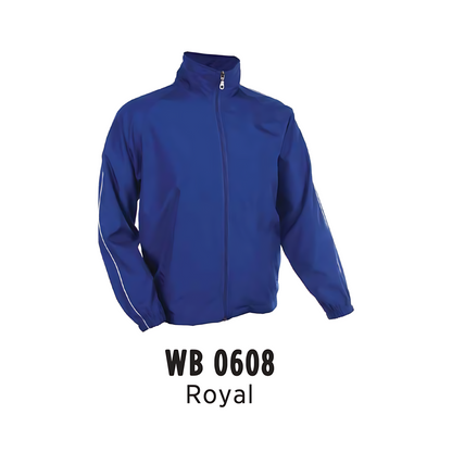 Windbreaker - Full-Zip | Unisex | Royal | WB0608