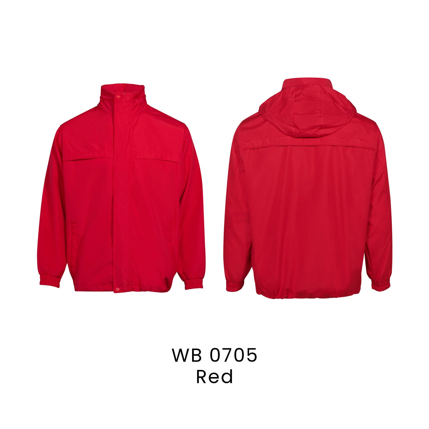WB 0705 Red - WB07 windbreaker jacket