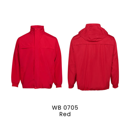 WB 0705 Red - WB07 windbreaker jacket