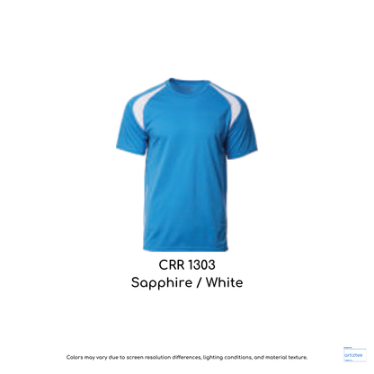 Zen Tee 160gsm Unisex CRR1303 Sapphire White